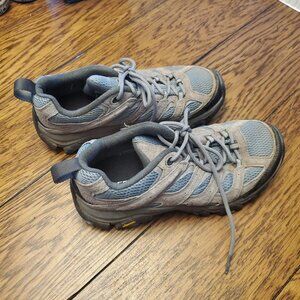 Women's Merrell Hiking Shoe. Size 7, Blue/Gray, Vibram Sole, Great Cond!